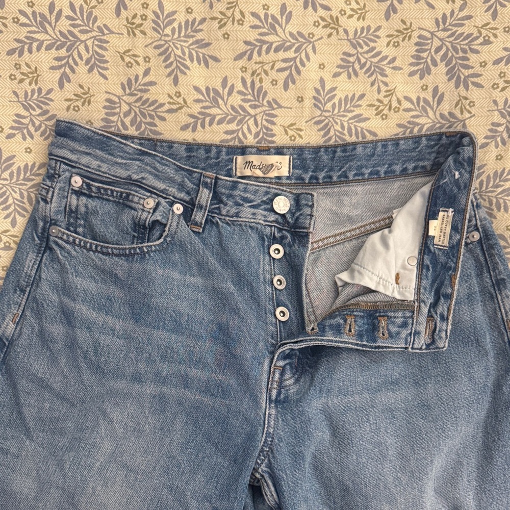 Madewell Light Blue Flare & Wide Leg Jeans